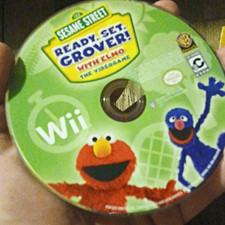 Sesame Street Ready, Set, Grover! Nintendo Wii Disc Only EC (Early Childhood)