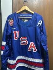 MATTHEW TKACHUK 19 TEAM USA HOCKEY 2026 OLYMPICS NIKE JERSEY SIZE L RARE NWOT