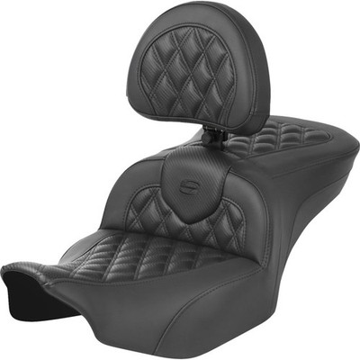 Saddlemen Roadsofa CF LS Seats with Backrests 823-07-206B0