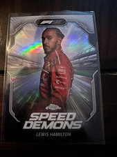 2025 Topps Chrome Formula 1 F1 Lewis Hamilton Speed Demons