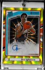 2024-25 Panini Donruss - Rated Rookie Signatures Oso Ighodaro  Laser yellow /15)