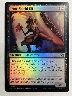 Iron-Shield Elf Lorwyn Eclipsed Foil