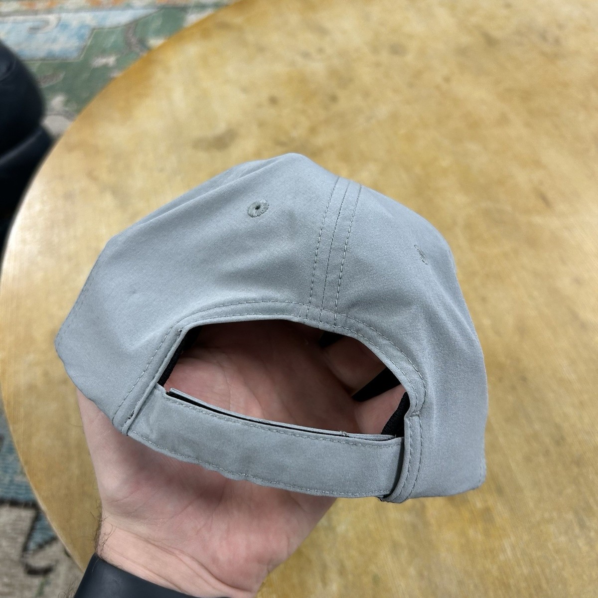 ALO Yoga Performance Off Duty Cap Adjustable Strap Hat Gray
