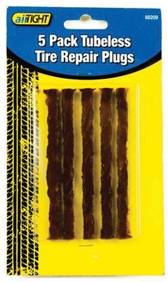 PERFORMANCETOOL 60209 5 PACK,TUBELESS TIRE REP PLG