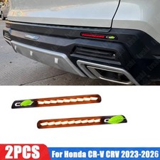 For Honda CRV CR-V 2023-2026 LED Rear Fog Light Tail Bumper Light Brake Lamp Set
