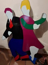 Marco Lodola, Luminosa Funzionante. 121x90x12 Con Autentica