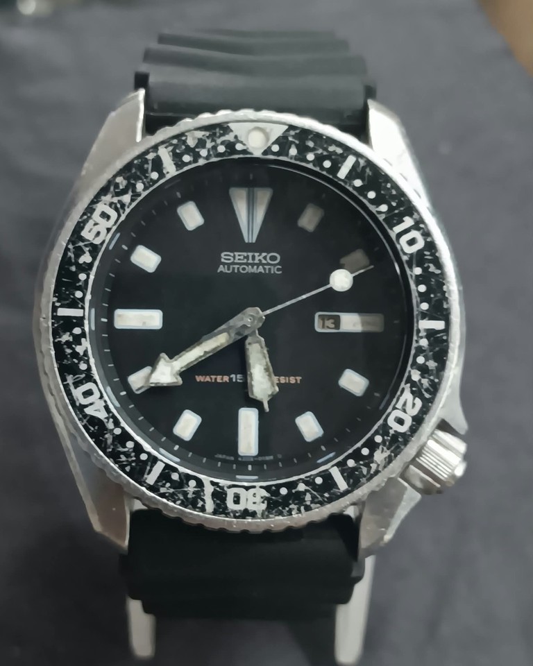 Vintage All Original Seiko 4205-0155 Diver Watch July 1986 Serviced | eBay