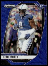 2025 Panini Prizm Draft Picks #46 Deone Walker Prizms Blue Wave #/299