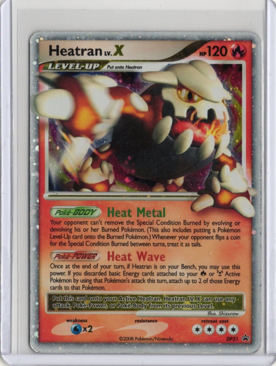 Pokémon Card Diamond and Pearl Heatran LV.X DP31 / Promo MP