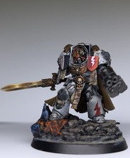Warhammer 40k White Scar Captain in terminator armour - Painted