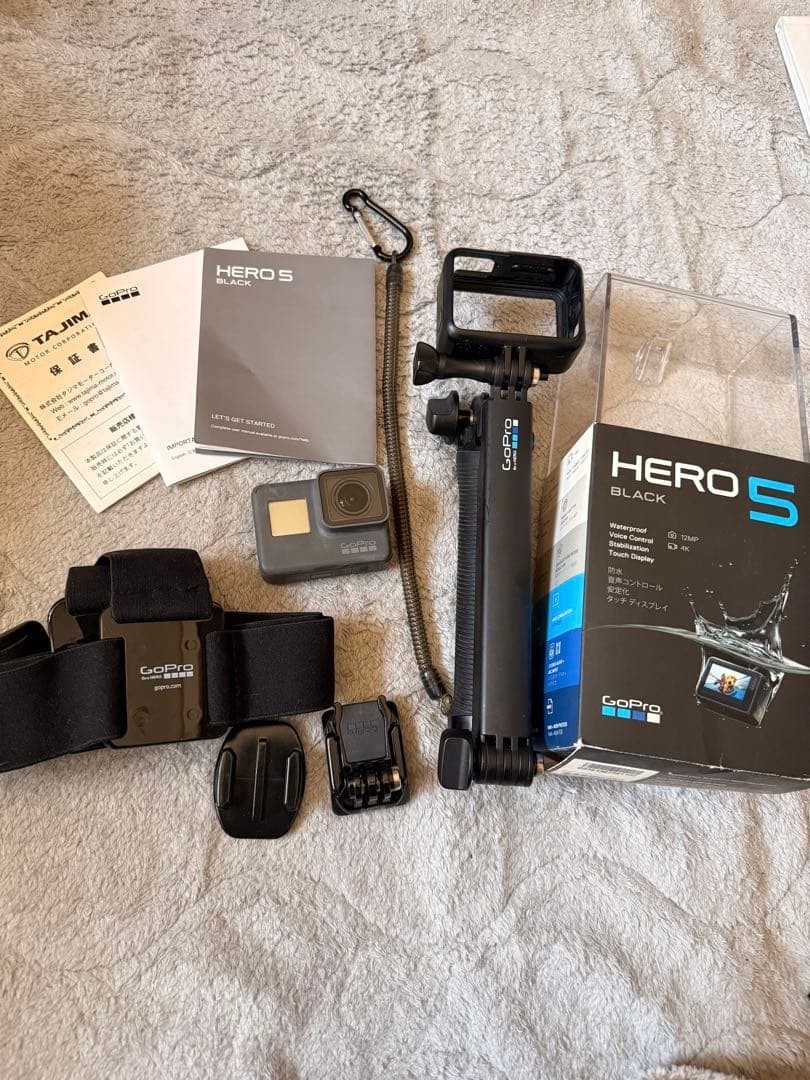 GoPro Hero 5 Black 4K Ultra HD Action Camera 12MP Waterproof Wi-Fi GPS Video