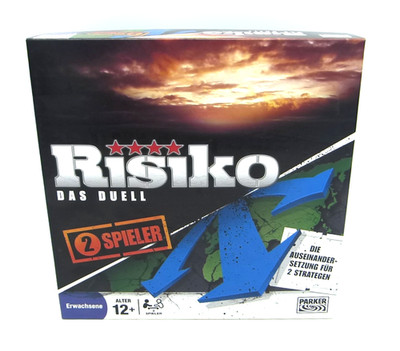 Risiko Das Duell Brettspiel Parker Hasbro 2008 Deutsch 2 Spieler