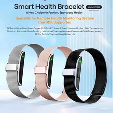 Smart Fitness Watch-Heart Rate,SpO2,Sleep Monitor -IP68 Waterproof for Women Men