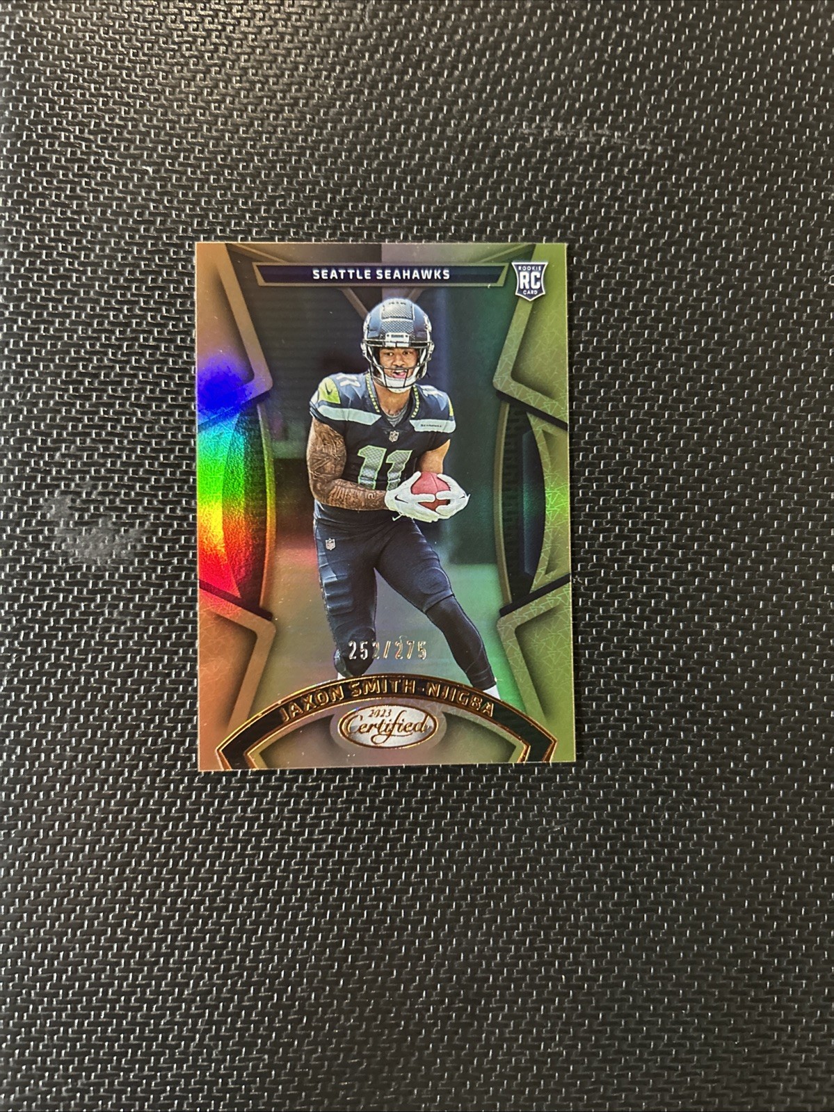 2023 Panini Certified - Rookies Jaxon Smith-Njigba #112 Mirror Bronze /275 (RC)