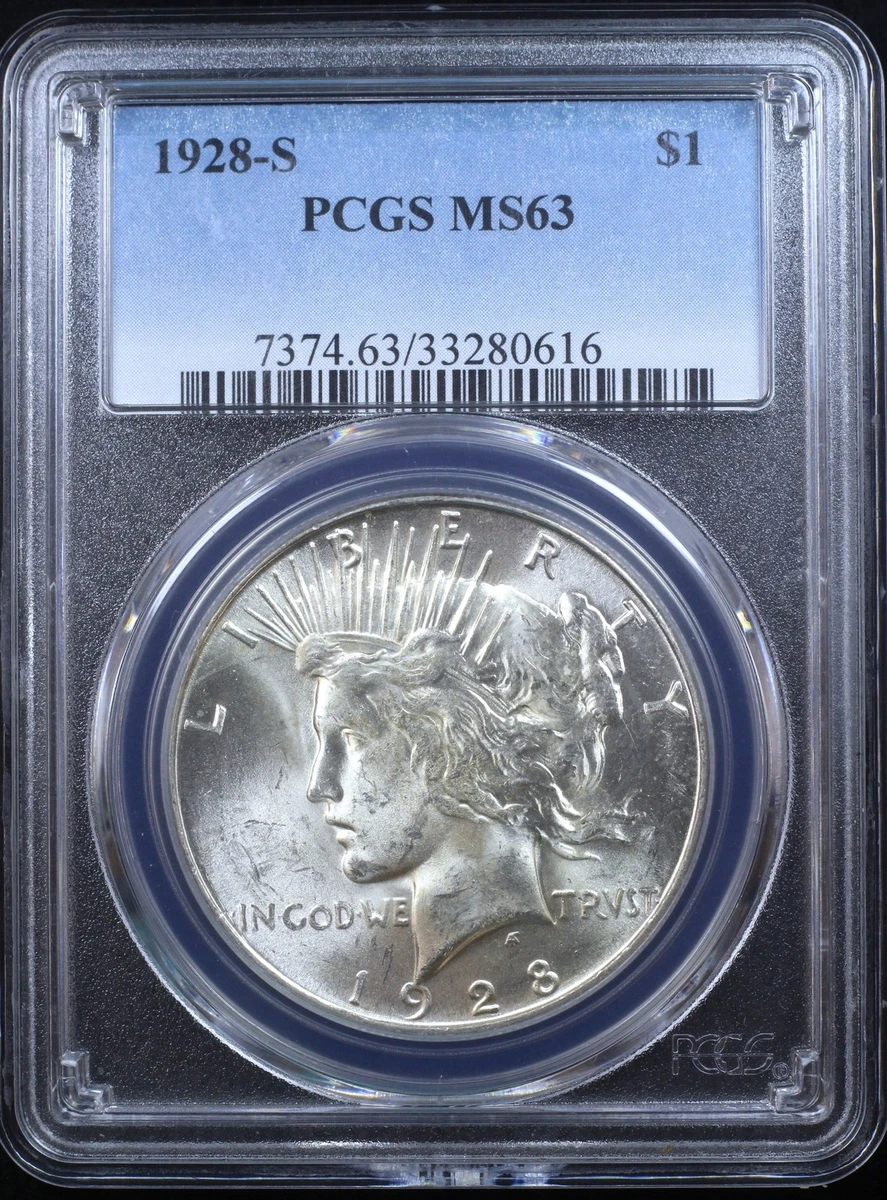 MS 63 Graded Peace Dollars 1921-1935 for sale | eBay