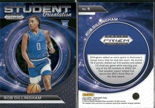 🏀 2024 Panini-Prizm Draft Picks - Student Orientation - Rob Dillingham RC #5