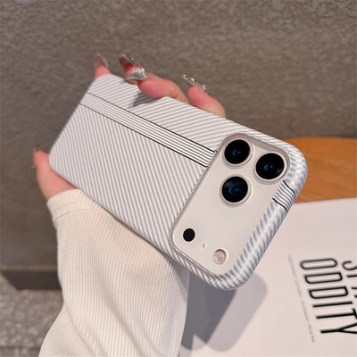 Ultradünne Aramid Hülle für iPhone 11-17 - Signalneutral Matt Cover
