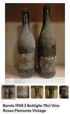 Bottiglia vino Barolo da 1900 + altre antiche