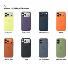 Funda de teléfono de silicona con MagSafe para iPhone 17 Pro Max/iPhone 17 Pro/iphone 17