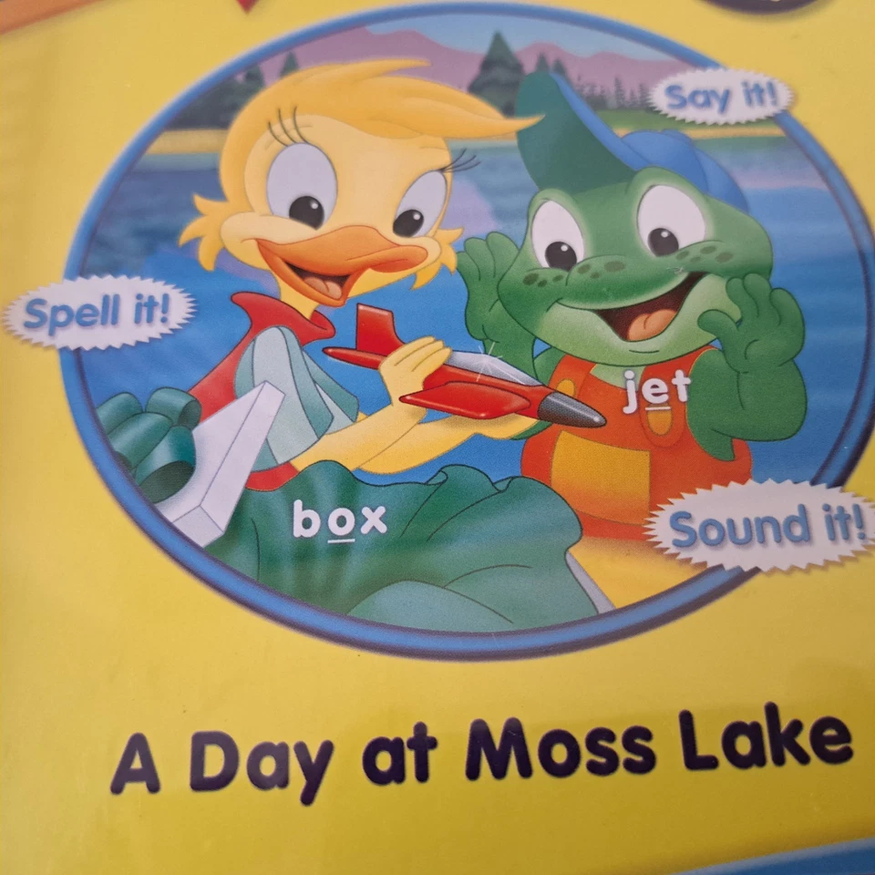 LeapFrog LeapPad Book + Game Phonics 3 A Day At Moss Lake Vowels Home School Kid - Image 4 of 4