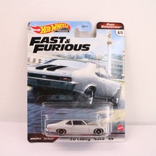 Mattel Hot Wheel 70 Chevrolet Chevy Nova SS Fast & Furious 4/5 Diecast Model Car