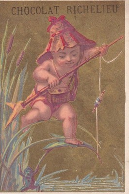 WIE LIEBIG S29 Cherubs V French Chromos (anonymer Händler)