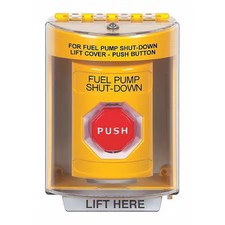 Safety Technology International Ss2275ps-En Fuel Pump Shutdown Push
