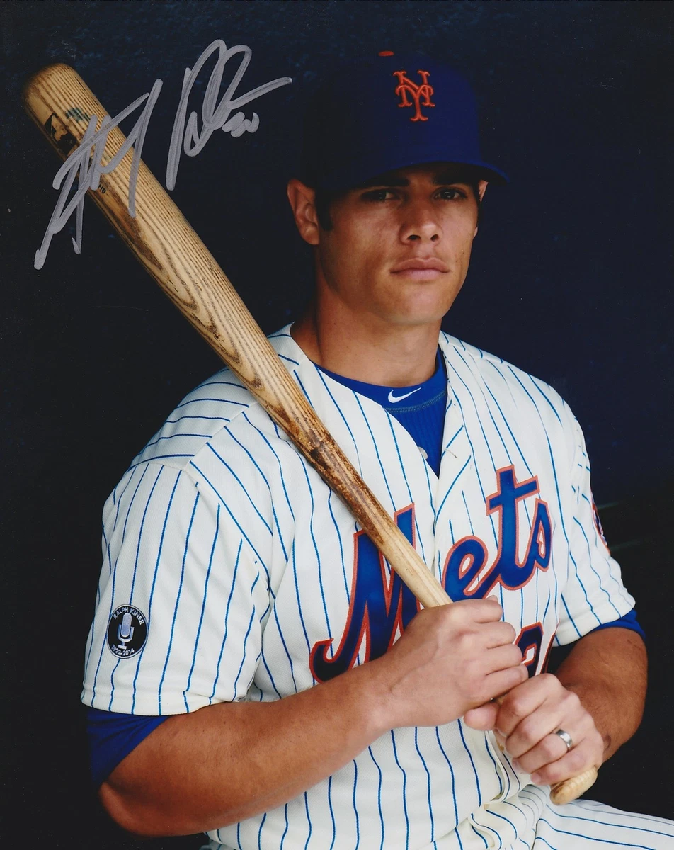 ANTHONY RECKER SIGNED AUTO'D 8X10 PHOTO POSTER NEW YORK METS B