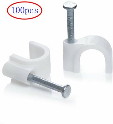 4,5,6,7,8,9,10mm Nail In Cable Clips 