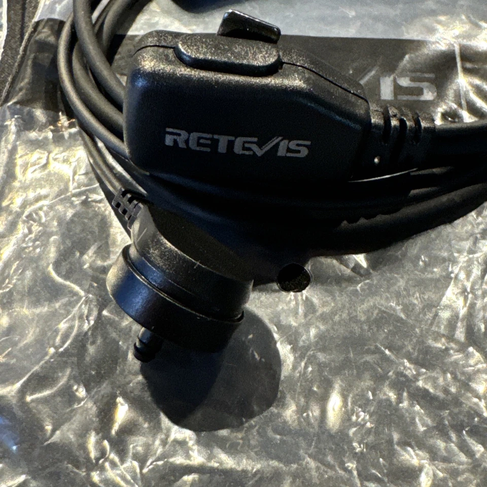 2X GENUINE 2Pin Mic Headset for Retevis RT22 H777Plus RT27V Baofeng UV5R Kenwood - Image 4 of 4