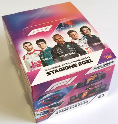2021 Formula 1 F1 Box 36 Bag Figure Topps
