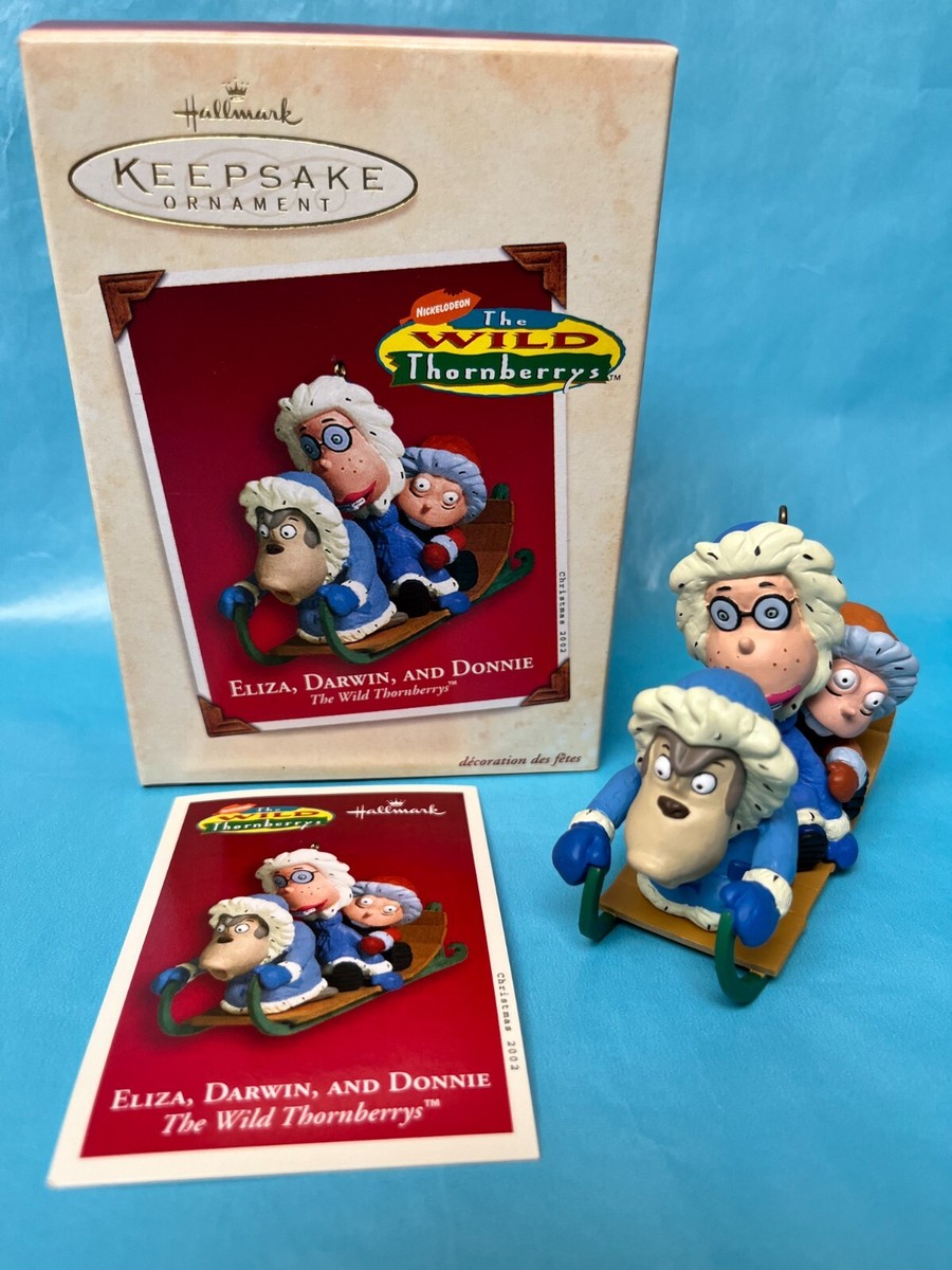 Hallmark 2002 Ornament THE WILD THORNBERRYS Eliza Darwin and