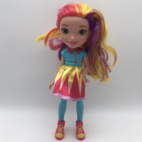 Nickelodeon Sunny Day Doll Colorful Hair 11" Mattel 2017 Poseable Clothed Shoes