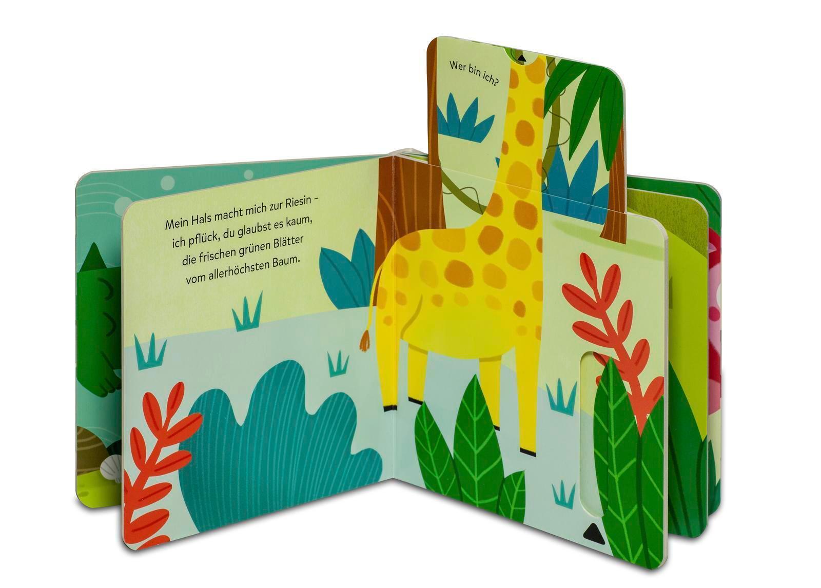 Thumbnail - Mein Schieb & Guck-mal-buch: Wer Lebt Dschungel? Stephanie Menge Buch