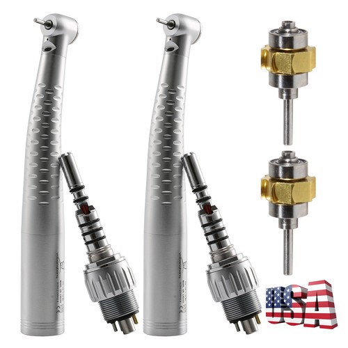 1-5 Dental Fiber Optic Handpiece High Speed / Cartridge Rotor /6H Quick Coupler - Picture 6 of 30