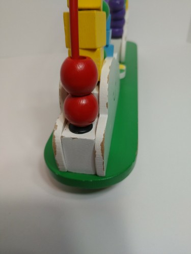 Colorful Child's Abacus. Educational Toy. Teach your child basic math and colors - Picture 7 of 9