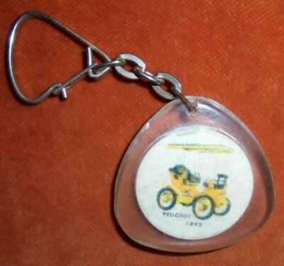 SIGRAND COVETT VALENCIENNES key ring + Peugeot TACOT 1892