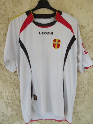 Maillot F.C MESSINA MESSINE n°7 vintage LEGEA maglia 2007 calcio shirt L