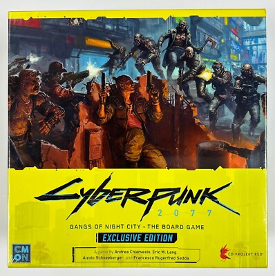 Cyberpunk 2077: Gangs Of Night City – Gioco Da Tavolo CMON, Esclusiva Kickstarter NUOVO E SIGILLATO! - Foto 4