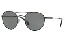 BROOKS BROTHERS BB 4046-S 15613 BRUSHED GUNMETAL ROUND SUNGLASSES 54-22-140