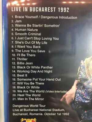 MICHAEL JACKSON / LIVE IN BUCHAREST 1992 : 1080P HD Remaster (Blu