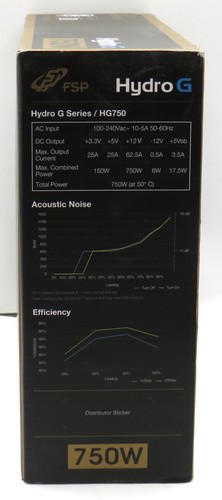 FSP Hydro G 750W Modular PC Power Supply | HG750 | - New Old Stock - Afbeelding 5 van 8