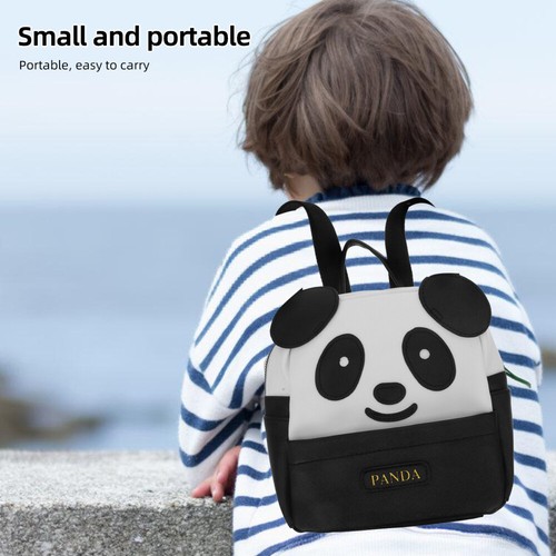 Cartoon Panda Muster Reiserucksack Rucksack Schultasche Umhängetasche - Bild 9 von 12