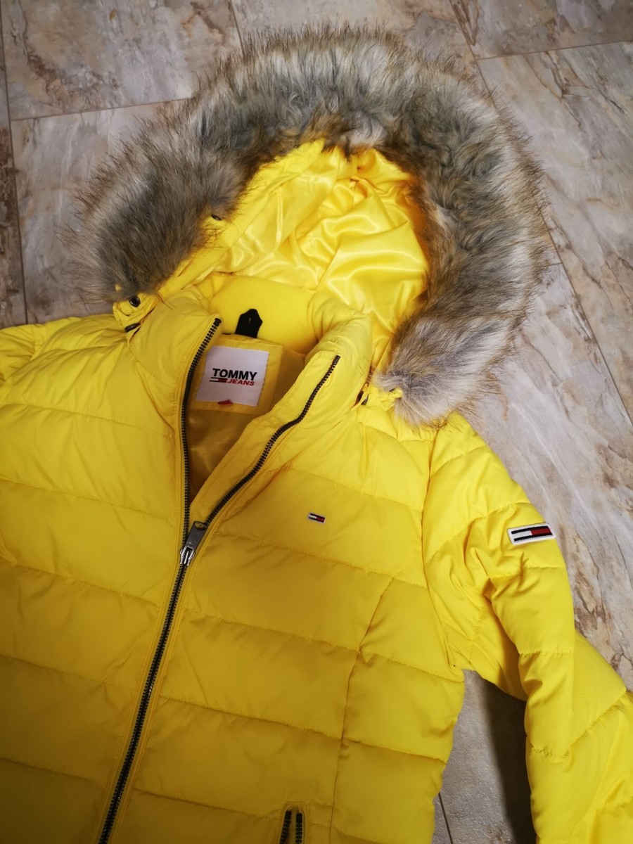 Daunenjacke Gelbe Tommy Hilfiger Jacke TOMMY HILFIGER TOMMY JEANS