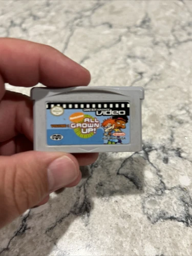 GBA VIDEO: ALL GROWN UP VOLUME 1 NINTENDO GAMEBOY ADVANCE SP