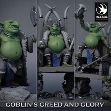 Goblin King by Rescale Miniatures | D&D | DnD | Print on Demand