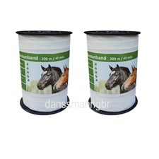 400 m Weideband 40 mm 8 Niro  neu Weidezaun