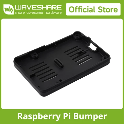 Official Raspberry Pi Bumper One-piece Flexible Silicone Rubber Bumper for Pi 5