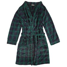 Mens Gents Dressing Gown Robe Ex M S Luxury Super Soft Fleece Many Colours Size