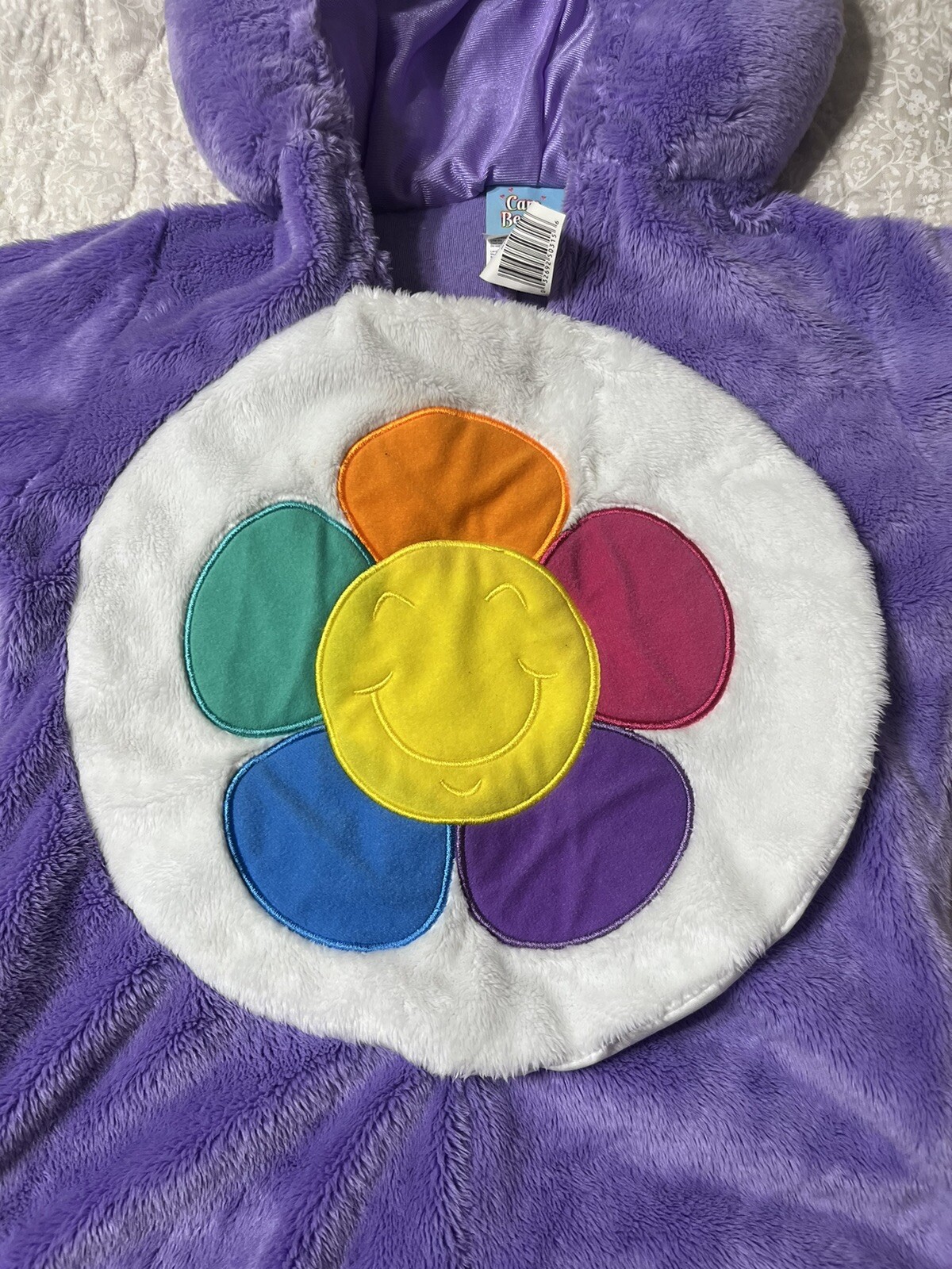 Care Bears Purple Harmony Bear Costume One Piece Soft… Gem